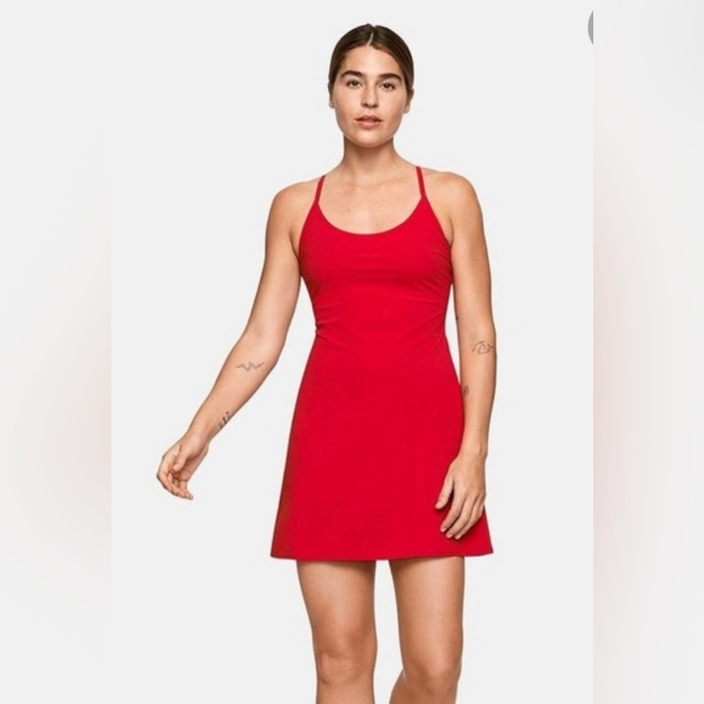 Outdoor Voices The Exercise Dress Size L in Red
